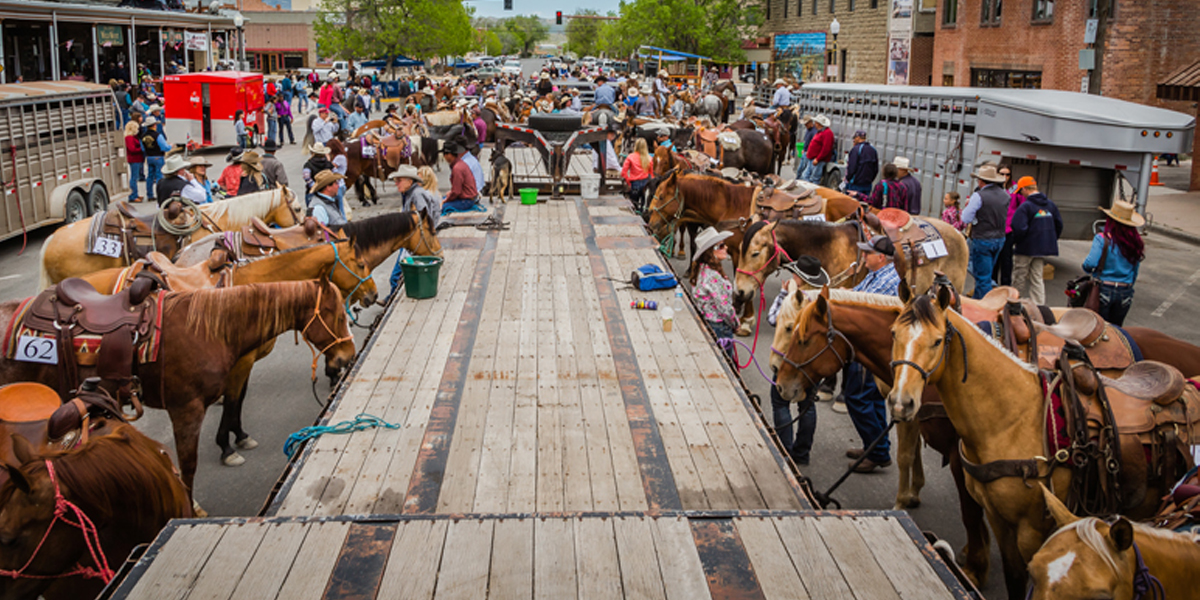 Cody Horse Sale, Downtown Cody Wyoming, Events in Cody