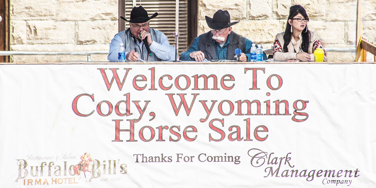 Cody Horse Sale, Downtown Cody Wyoming, Events in Cody